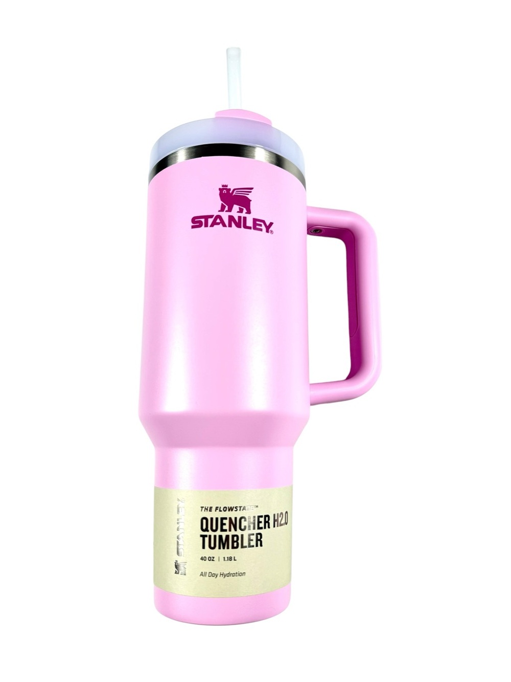 Stanley The Flowstate Quencher H2.0 Tumbler, Cherry Blossom, NWT